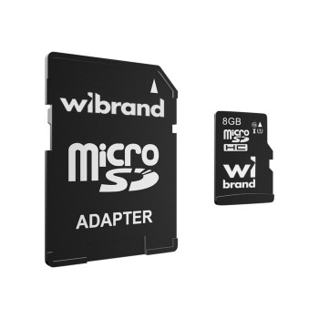 Карта пам'яті microSDHC Wibrand WICDHC10 UHS-1 8Gb class 10