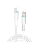 Data-Кабель WUW X206 Type-C to Lightning PD20W 1m, White