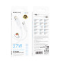 Data - кабель BOROFONE BX115 Type-C to Lightning, White
