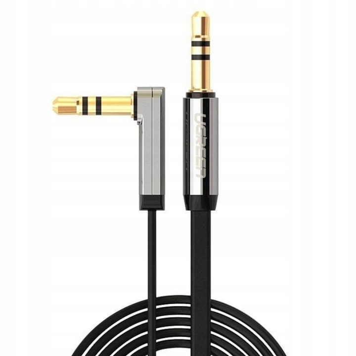 Аудіокабель UGREEN AV119 3.5mm Male to 3.5mm Male 2m, Black