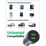 Автомобильное зарядное устройство UGREEN CD213 Fast Car Charger QC3.0 3А, Dark Blue