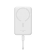 Внешний аккумулятор Power Bank Baseus Magnetic Mini Wireless 10000mAh 30W cable Type-C, Stellar White