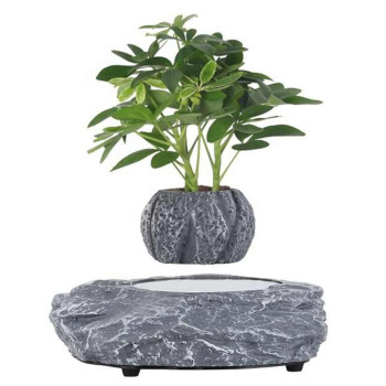 Магнітний левітаційний горщик для рослин HCNT Magnetic Levitating Pot M5B-P, Grey