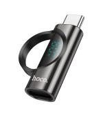 Адаптер HOCO UA32A Type-C male to Lightning, Black