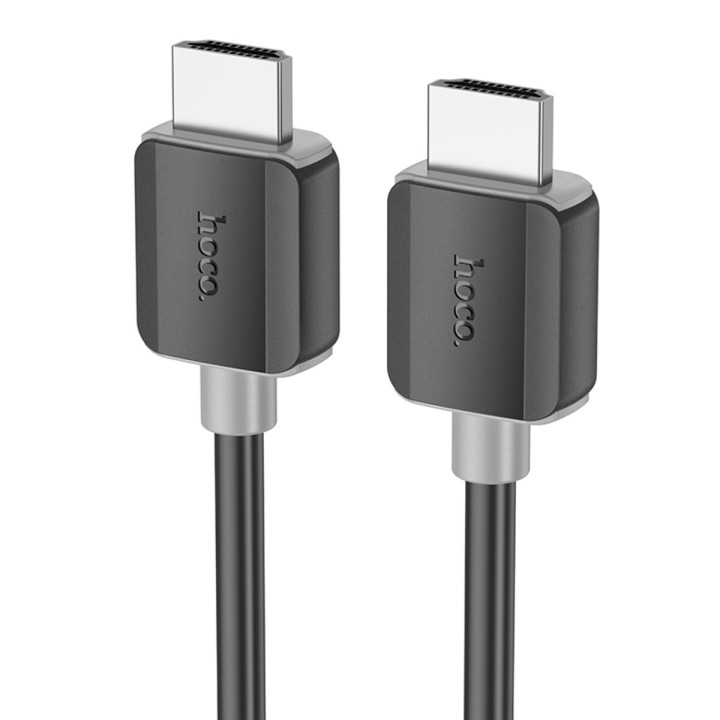 Data Кабель HOCO US08 HDTV 2.4K HD HDMI to HDMI 1m, Black