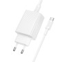 Сетевое зарядное устройство BOROFONE BAS75A с кабелем USB-C to USB-C, White