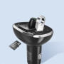 Автомобильное зарядное устройство ESSAGER 3,4А Dynamic Car Bluetooth MP3 Car Charger, Sliver