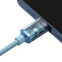 Data Кабель Baseus Gem Tupe-C to Lightning 20W 1m, Galaxy Blue