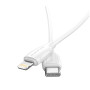 Data-Кабель BOROFONE BX19 3A 20W Double-speed PD charging data cable 2m, White