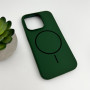 Чохол Cosmic Silicone Case Magnetic для iPhone 14 Pro Max, Atrovirens