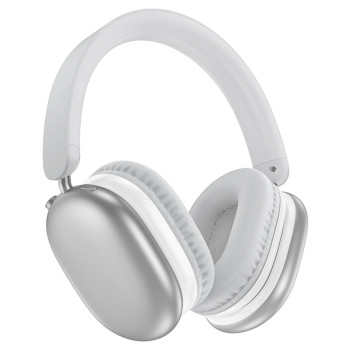 Bluetooth Навушники BOROFONE BO27 400 mAh, Silver