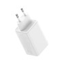 Сетевое зарядное устройство Baseus GaN6 Pro Fast Charger 65W cable Type-C to Type-C 100W 5A 1m, White