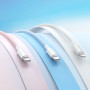 Data - кабель BOROFONE BX117 Type-C to Lightning, White