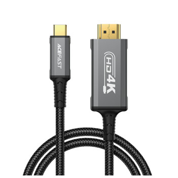 Відео Кабель ACEFAST C1-10 HD video cable Type-C to HDMI, Black