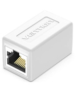 Конектор - з'єднувач витої пари RJ-45  Vention Cat.6 FTP IPVW0, White
