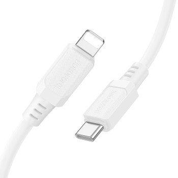 Data - кабель BOROFONE BX115 Type-C to Lightning, White