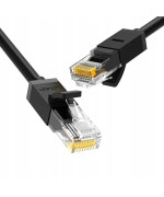 Сетевой кабель UGREEN NW102 Cat 6 U / UTP Lan Flat Cable 2m, Black