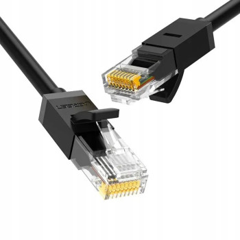 Сетевой кабель UGREEN NW102 Cat 6 U / UTP Lan Flat Cable 2m, Black