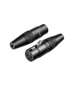 Аудио коннектор UGREEN AV162 UGR-80440 Cannon Female, Black