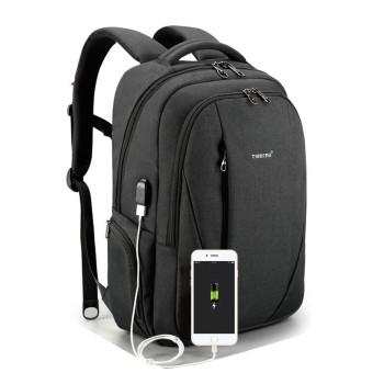Рюкзак Tigernu T-B3399 15.6", Black-Grey