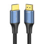 Відео кабель Vention Cotton Braided HDMI-A Male to Male HD v2.1 8K 5м, Blue