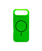 Чехол Cosmic Silicone Case Magnetic для iPhone 17 Air, Shiny Green