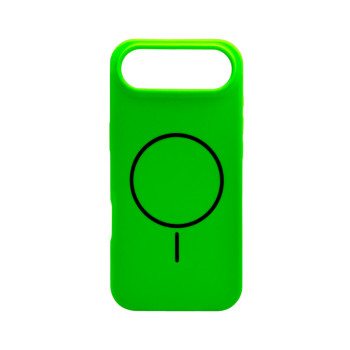 Чехол Cosmic Silicone Case Magnetic для iPhone 17 Air, Shiny Green