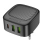 Мережевий зарядний пристрій BOROFONE BAS23A PD30W / QC3.0, Black