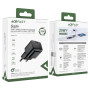 Сетевое зарядное устройство для ACEFAST A73 mini PD20W GaN Type-C 20W, Black