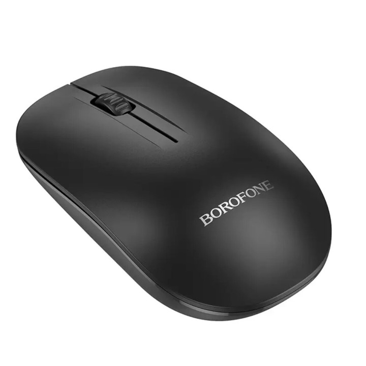 Беспроводная Wireless Мышь BOROFONE BG14 Planet 2.4G business wireless mouse, Black