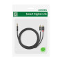 Аудиокабель UGREEN AV116 3.5mm to 2RCA 5m, Black