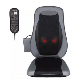 Масажна накидка на крісло NAIPO MGBK-2606H Neck & Back Massager, Black Gray