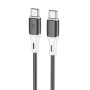 Data - кабель Wibrand Mamba Type-C to Type-C 1m, Black