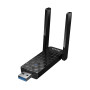 Антенна Wi-Fi HOCO HI34 WiFi6 USB external dual antenna, Black