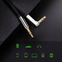 Аудіокабель UGREEN AV119 3.5mm Male to 3.5mm Male 2m, Black