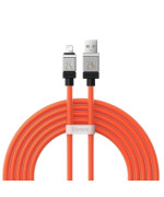 USB Data Кабель Baseus CoolPlay USB to Lightning 2.4A 2m, Orange ( CAKW000507 )