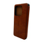 Чохол Leather Premium для Xiaomi Redmi 15C 5G, Brown