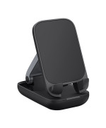 Настінний тримач для телефону Baseus Seashell Series Folding Phone Stand Cluster, Black