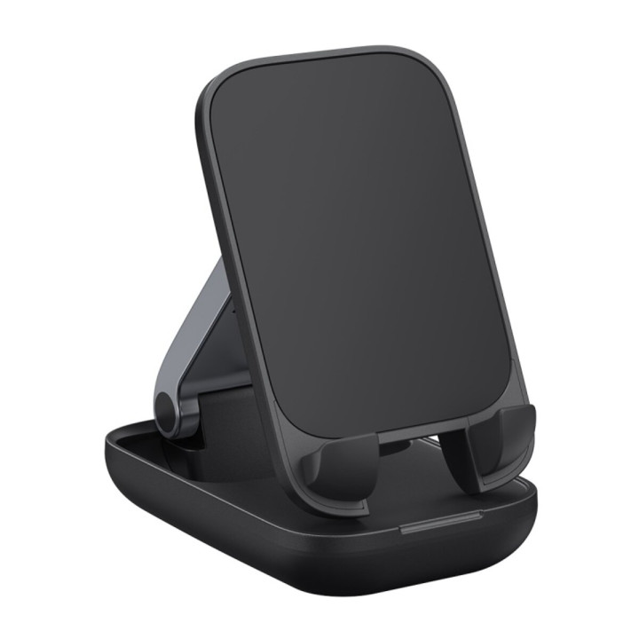 Настенный держатель для телефона Baseus Seashell Series Folding Phone Stand Cluster, Black