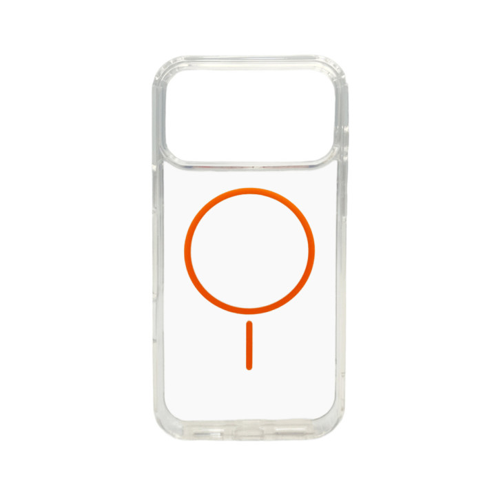 Чохол Cosmic Acrylic Thin Magnetic для iPhone 17 Pro Max, Orange
