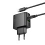 Мережевий зарядний пристрій HOCO CS63A Bright PD65W / QC4.0 3.25A, Black