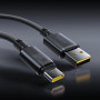 Кабель Baseus New Braided USB-A to USB-C 100W / 7.5W 1m, Black