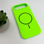 Чехол Cosmic Silicone Case Magnetic для iPhone 17 Air, Shiny Green