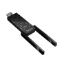 Антенна Wi-Fi HOCO HI34 WiFi6 USB external dual antenna, Black