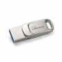 Флеш-накопитель Wibrand Bee 64GB USB Type-A / USB Type-C, Silver