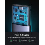Зовнішня кишеня для накопичувача UGREEN Type-C to M.2 NGFF 5G Enclosure USB to Type-C Cable 50cm