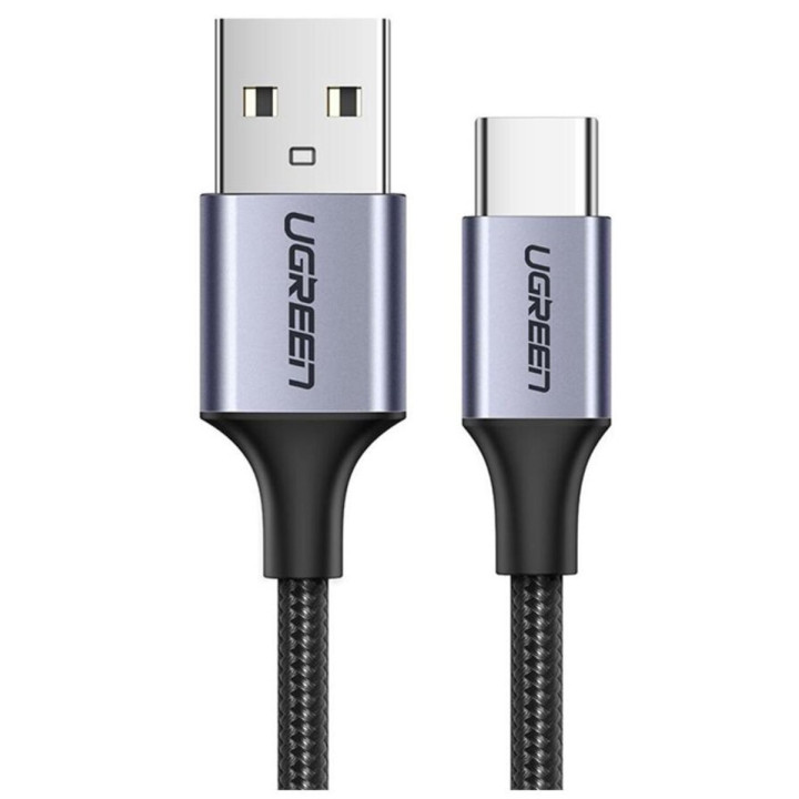 Data-Кабель UGREEN US288 USB-A 2.0 to Type-C 2m, Black