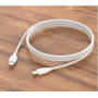 Data-Кабель BOROFONE BX19 3A 20W Double-speed PD charging data cable 2m, White