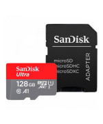 Карта памяти microSDXC (UHS-1) SanDisk Ultra 128Gb class 10