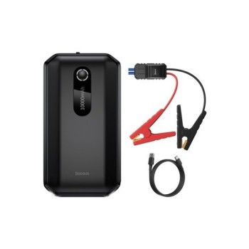 Автомобильное пуско-зарядное устройство Baseus Super Energy Car Jump Starter 10000mAh, Black